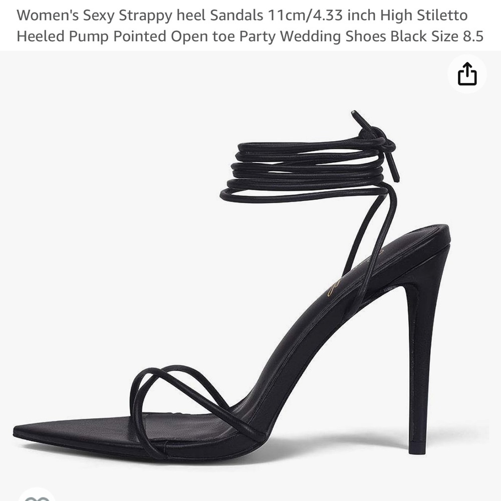 GENSHUO Black Heel in 8.5W